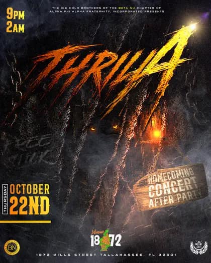 THRILLA | THE OFFICIAL HOMECOMING CONCERT AFTERPARTY