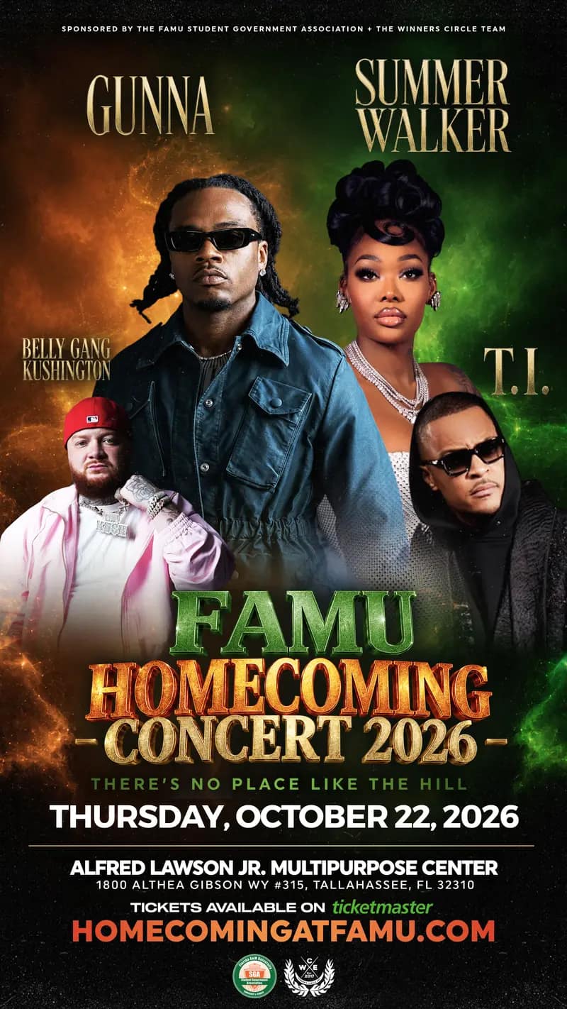The Homecoming Concert flyer